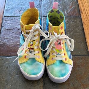 SpongeBob SquarePants High-Top Sneakers - Multicolor